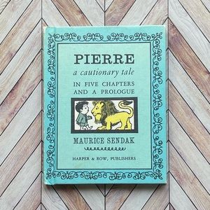 1962 Vintage Children’s Book Pierre A Cautionary Tale Maurice Sendak Scholastic